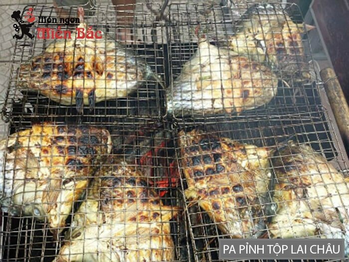 Cá nướng pa pỉnh tộp Lai Châu