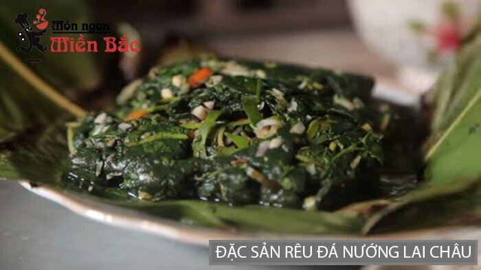 Đặc sản rêu đá nướng Lai Châu Đặc sản rêu đá nướng Lai Châu