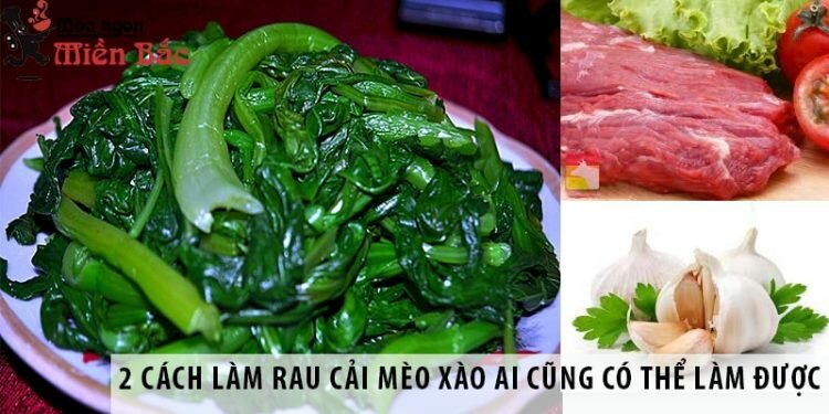 2 cách làm rau cải mèo xào ai cũng có thể làm được 2 cách làm rau cải mèo xào ai cũng có thể làm được