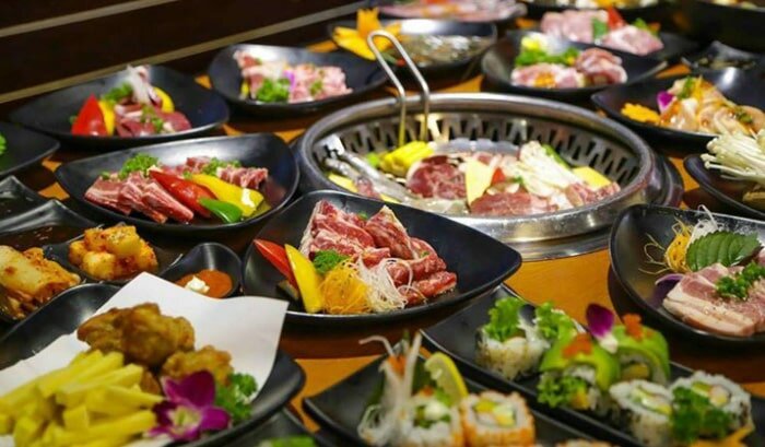 Một số món ăn tại Osaka BBQ Dia-diem-an-uong-8-3-tai-Ha-Noi-3-min