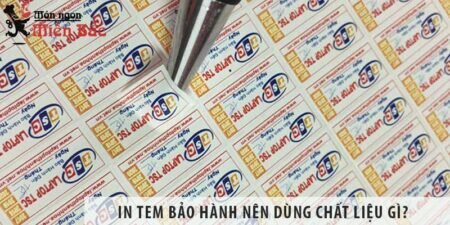In tem bảo hành nên dùng chất liệu gì?