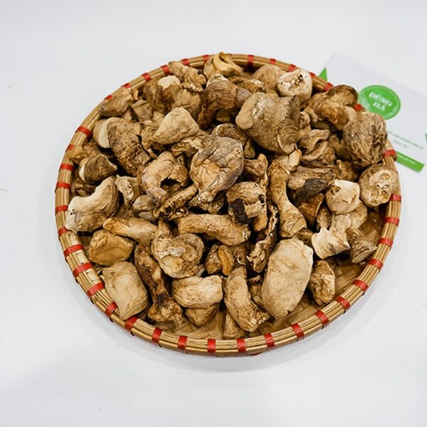 Chân nấm hương để làm ruốc nấm đông cô