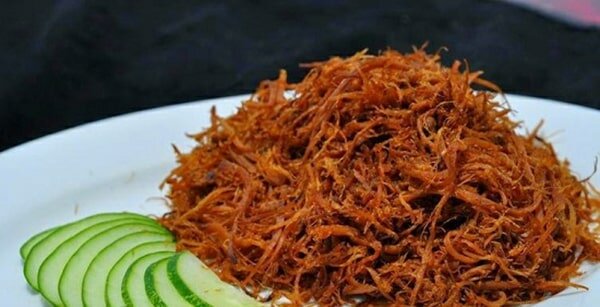 Cách làm ruốc chân nấm hương khô