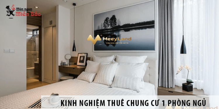 Thuê chung cư 1 phòng ngủ: 5 kinh nghiệm cần nắm rõ