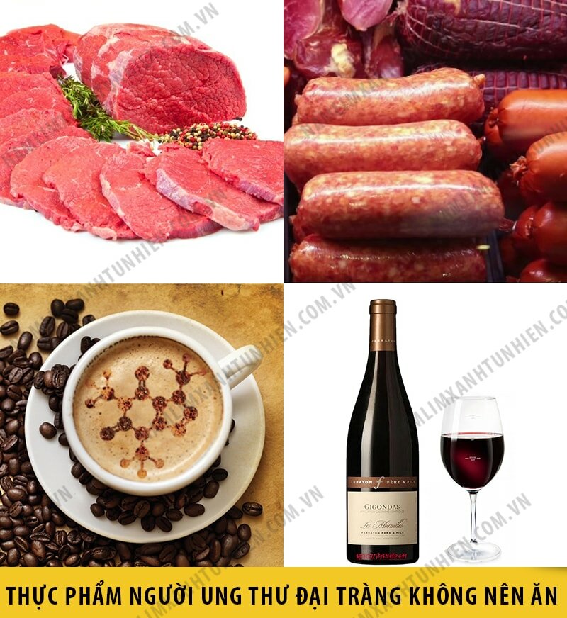 Những thức ăn mà người bị ung thư đại tràng không nên ăn