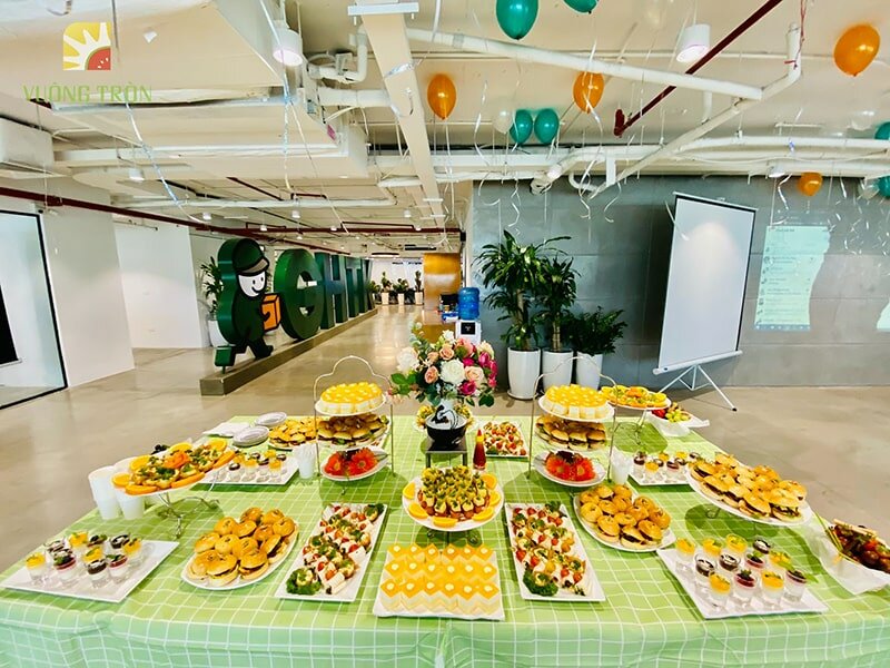 Menu finger food đa dạng tại Vuông Tròn Menu finger food đa dạng tại Vuông Tròn