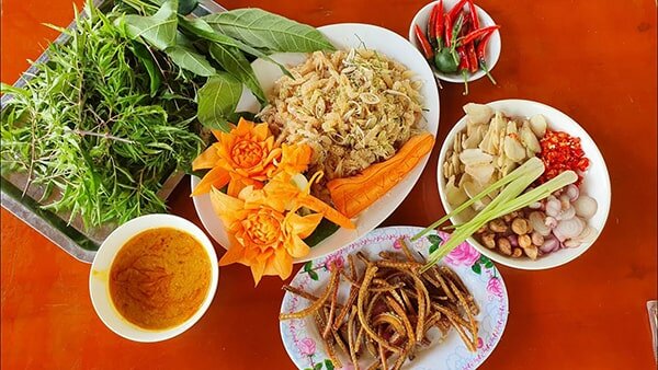 Gỏi cá nhệch Nga Sơn