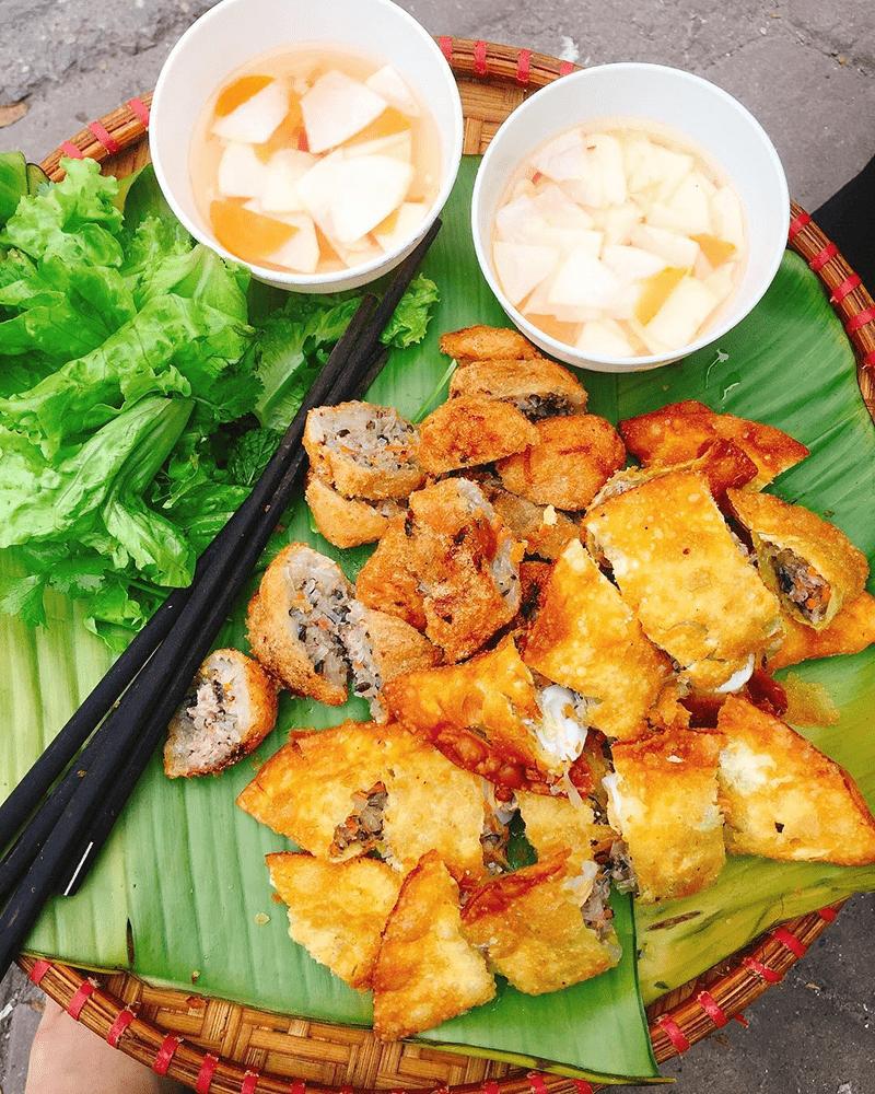 Bánh rán mặn Bánh rán mặn