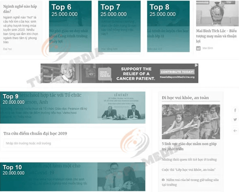 Báo giá bài PR Vnexpress, Kenh14 tại TupoMedia hiện nay