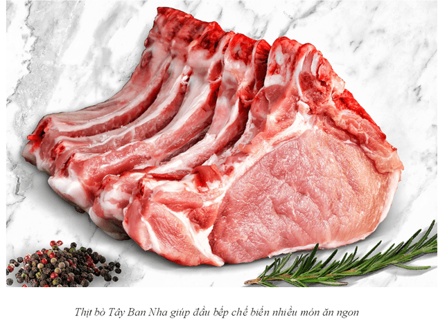 Thịt bò Tây Ban Nha – Lựa chọn mới của ẩm thực Việt 2